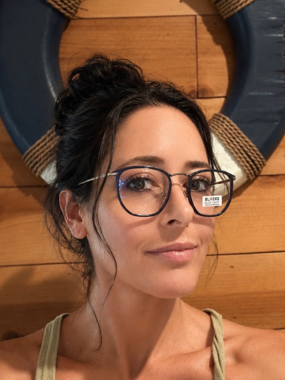 New! Free People / blue light reader glasses in midnight / NWT